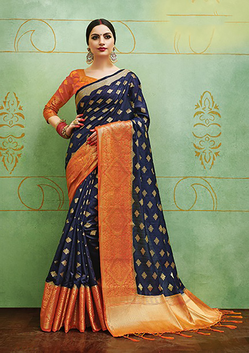 party wear indian saree