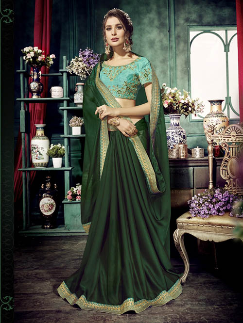 PREMIUM CHIFFON INDIAN SAREE - BT-SR5418