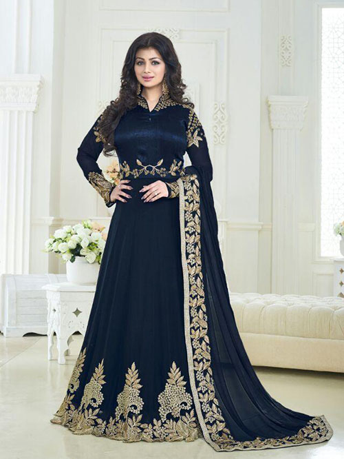 DESIGNER INDO WESTERN GOWN - BT-IW-8159-B
