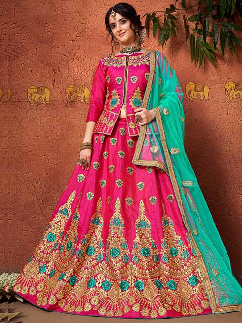 BEAUTIFUL INDIAN LEHENGA CHOLI - BT-LH-4231