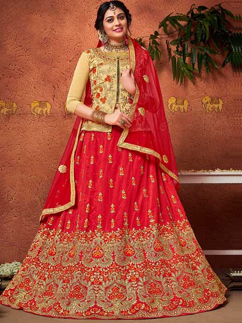 BEAUTIFUL INDIAN LEHENGA CHOLI - BT-LH-4234