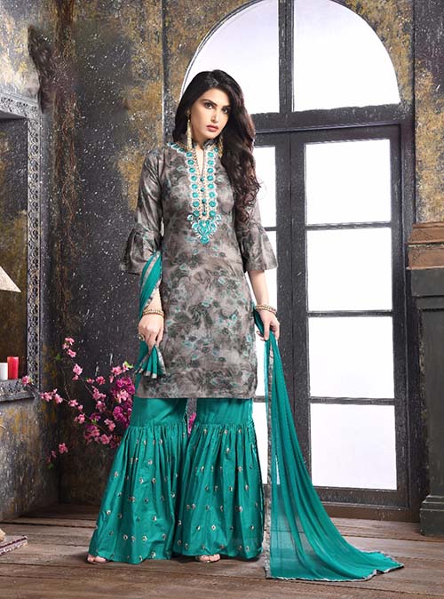 DESIGNER INDIAN SALWAR KAMEEZ - BT-SK-R-3839