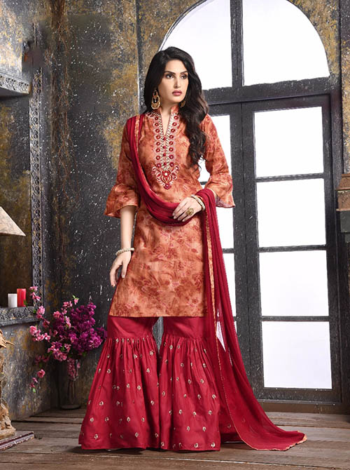 DESIGNER INDIAN SALWAR KAMEEZ - BT-SK-R-3841