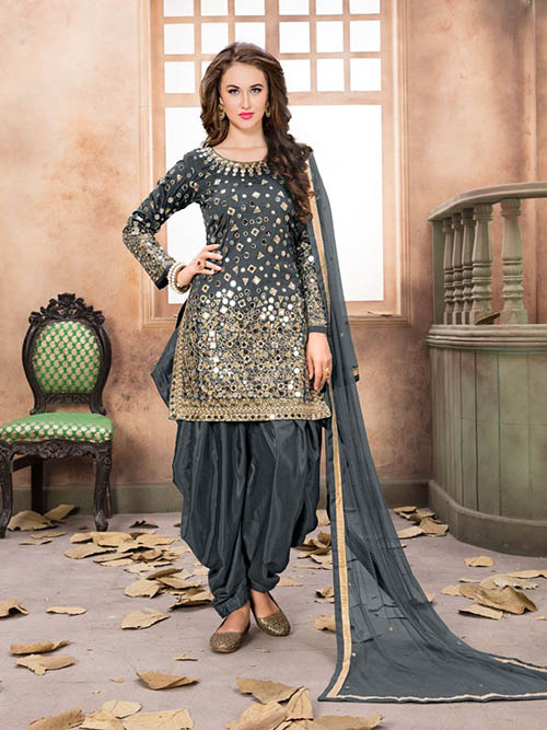 DESIGNER INDIAN SALWAR KAMEEZ - BT-SK-R-3617-L