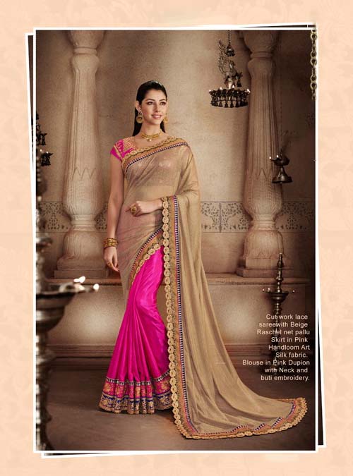 PARTY WEAR INDIAN SILK SAREE - BT-SR5221