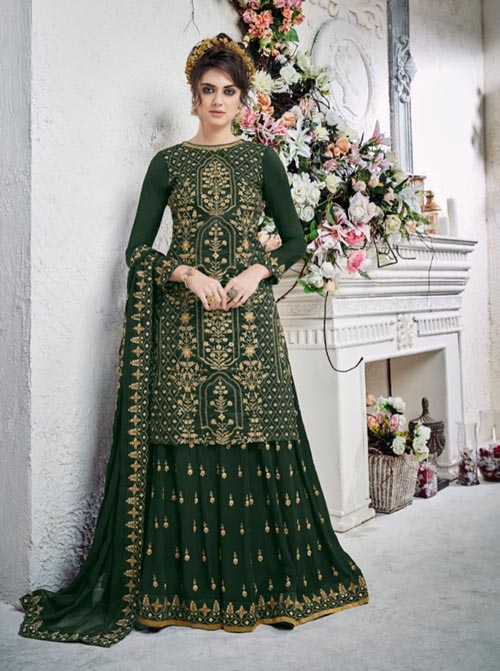 DESIGNER INDO WESTERN GOWN - BT-IW-8131