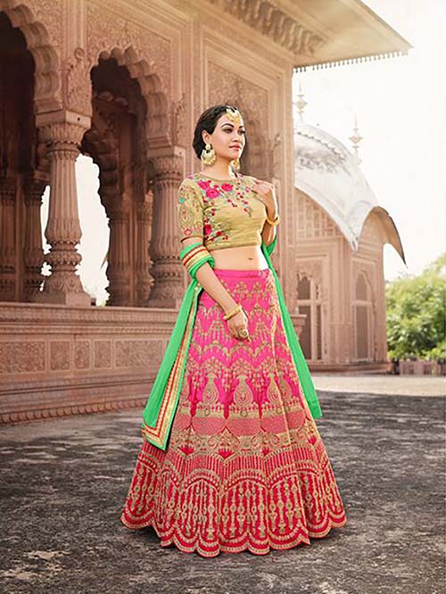 BEAUTIFUL INDIAN LEHENGA CHOLI - BT-LH4124