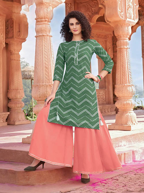 DESIGNER INDIAN KURTI - BT-K-R-90009-M