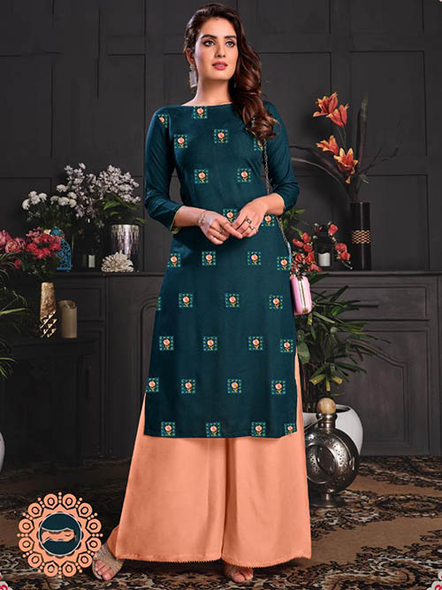 DESIGNER INDIAN KURTI - BT-K-R-90033-M