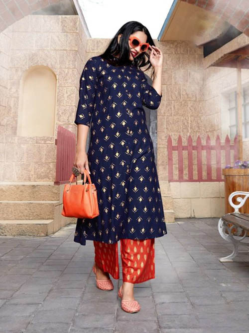 DESIGNER INDIAN KURTI - BT-K-R-90041-XXL