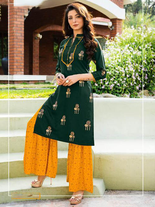 DESIGNER INDIAN KURTI - BT-K-R-90083-M