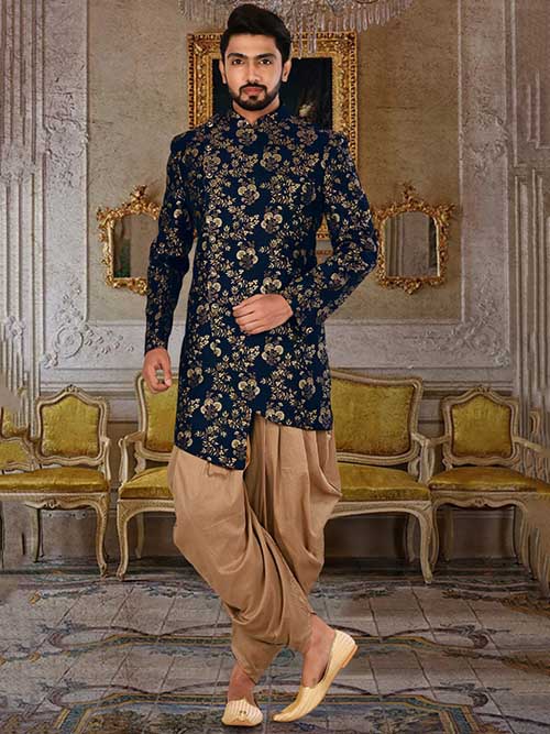 DESIGNER INDIAN SHERWANI-600020-XL