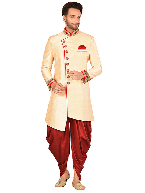 DESIGNER INDIAN SHERWANI-600025-M
