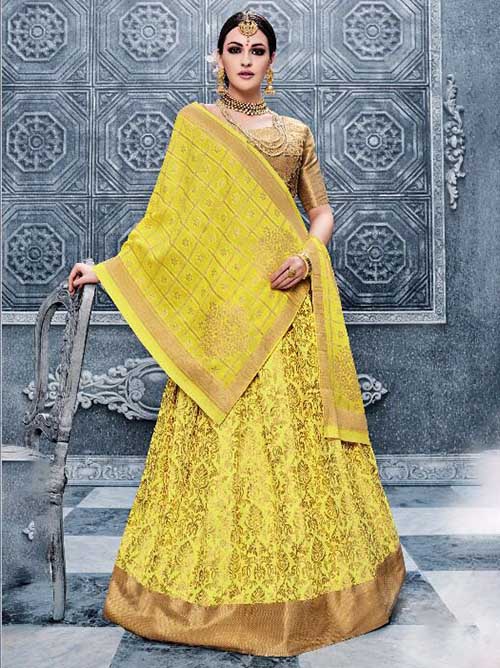 BEAUTIFUL INDIAN LEHENGA CHOLI - BT-LH-R-10174