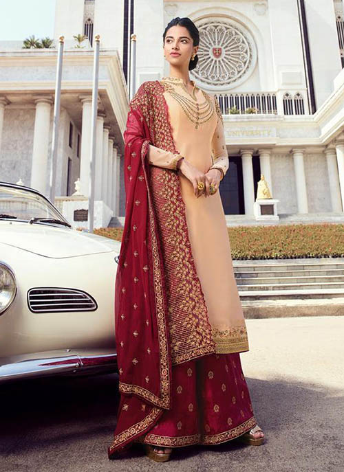 DESIGNER INDIAN SALWAR KAMEEZ - BT-SK-R-30196-L