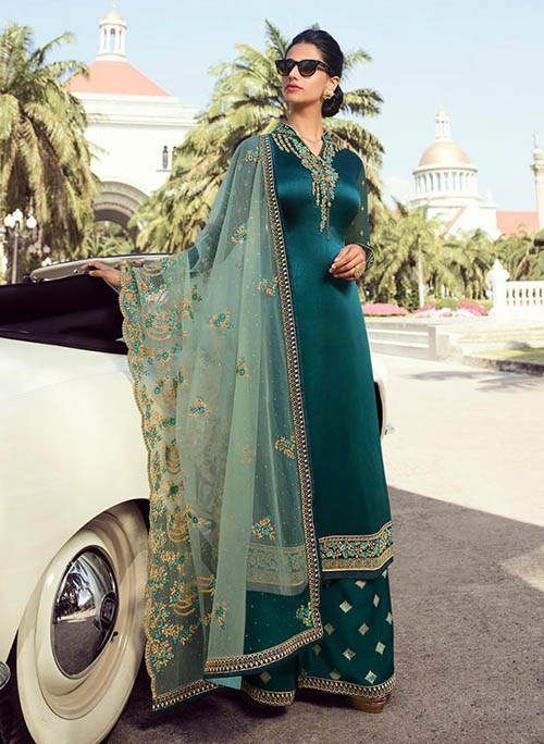 DESIGNER INDIAN SALWAR KAMEEZ - BT-SK-R-30200-L