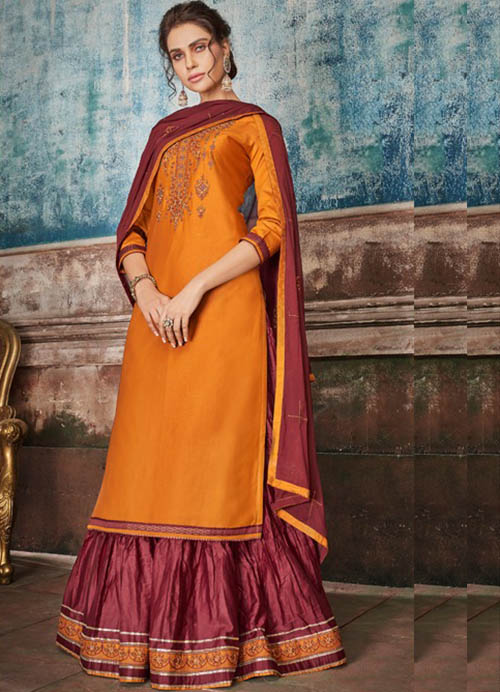 DESIGNER INDIAN SALWAR KAMEEZ - BT-SK-R-30224-3XL