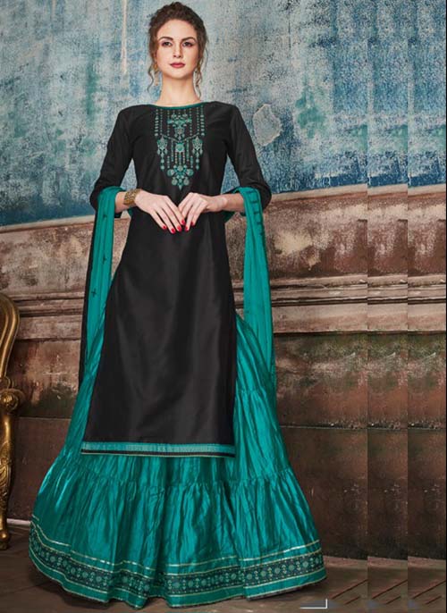 DESIGNER INDIAN SALWAR KAMEEZ - BT-SK-R-30226-3XL