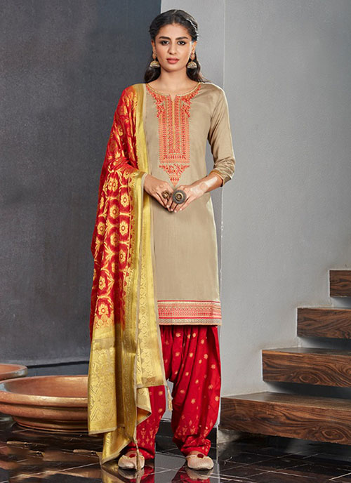 DESIGNER INDIAN SALWAR KAMEEZ - BT-SK-R-30292