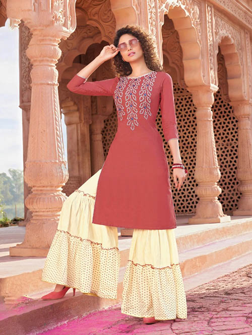 DESIGNER INDIAN KURTI - BT-K-R-90001-M