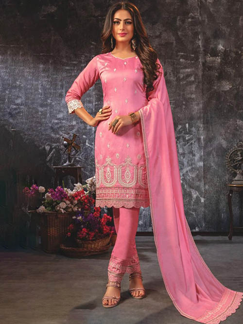 DESIGNER INDIAN SALWAR KAMEEZ - BT-SK-R-30457-L
