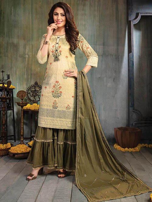 DESIGNER INDIAN SALWAR KAMEEZ - BT-SK-R-30473-L