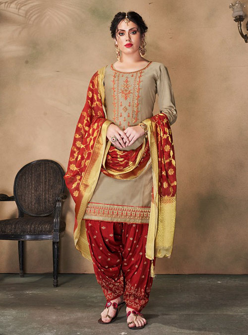 DESIGNER INDIAN SALWAR KAMEEZ - BT-SK-R-30501-XL