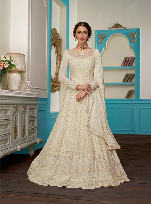 DESIGNER INDO WESTERN GOWN - BT-IW-R-200229