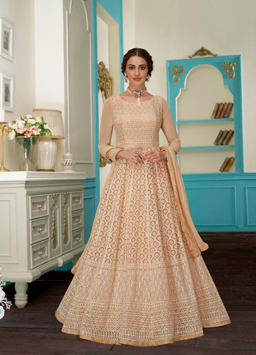 DESIGNER INDO WESTERN GOWN - BT-IW-R-200231-XL