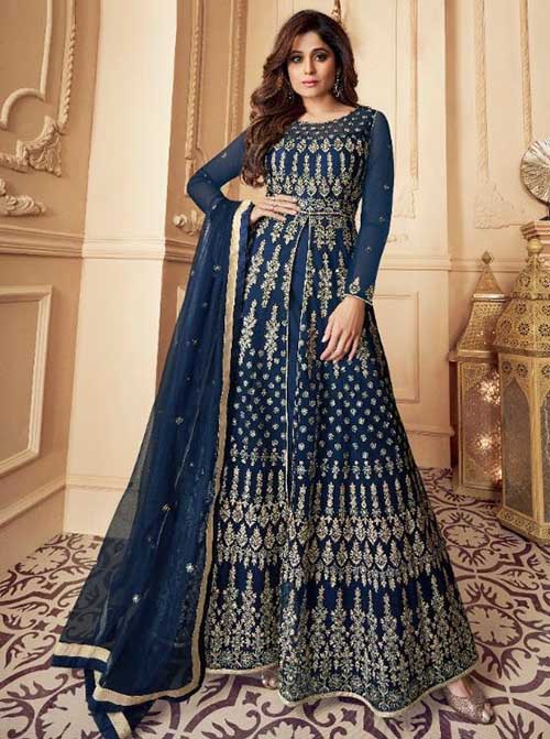 DESIGNER INDO WESTERN GOWN - BT-IW-R-200248I