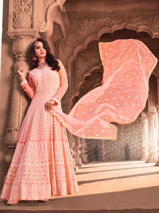 DESIGNER INDO WESTERN GOWN - BT-IW-R-200263-XL