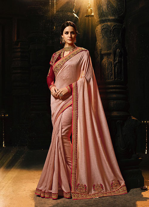 PARTY WEAR INDIAN SILK SAREE - BT-SR-40052