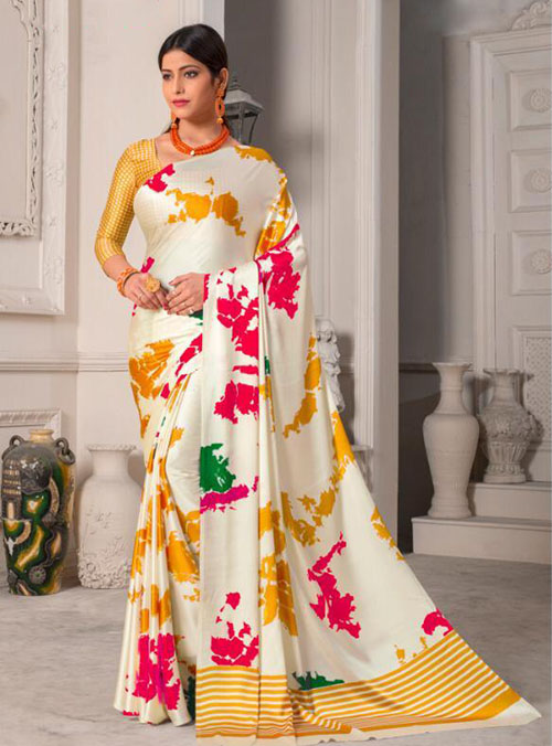 PARTY WEAR INDIAN SILK SAREE - BT-SR-40391