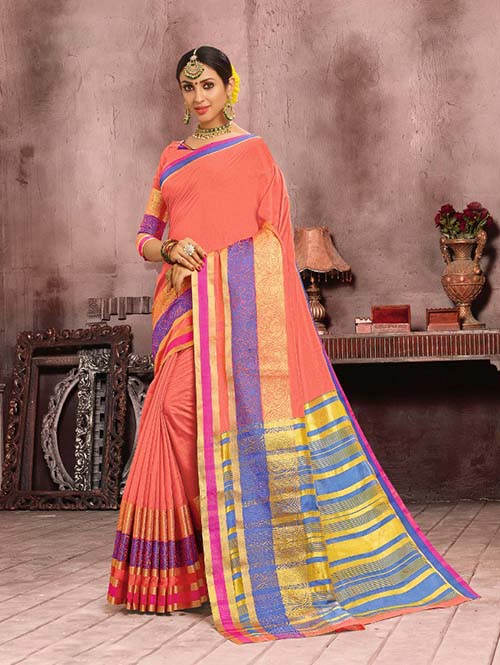 PARTY WEAR INDIAN SILK SAREE - BT-SR5319