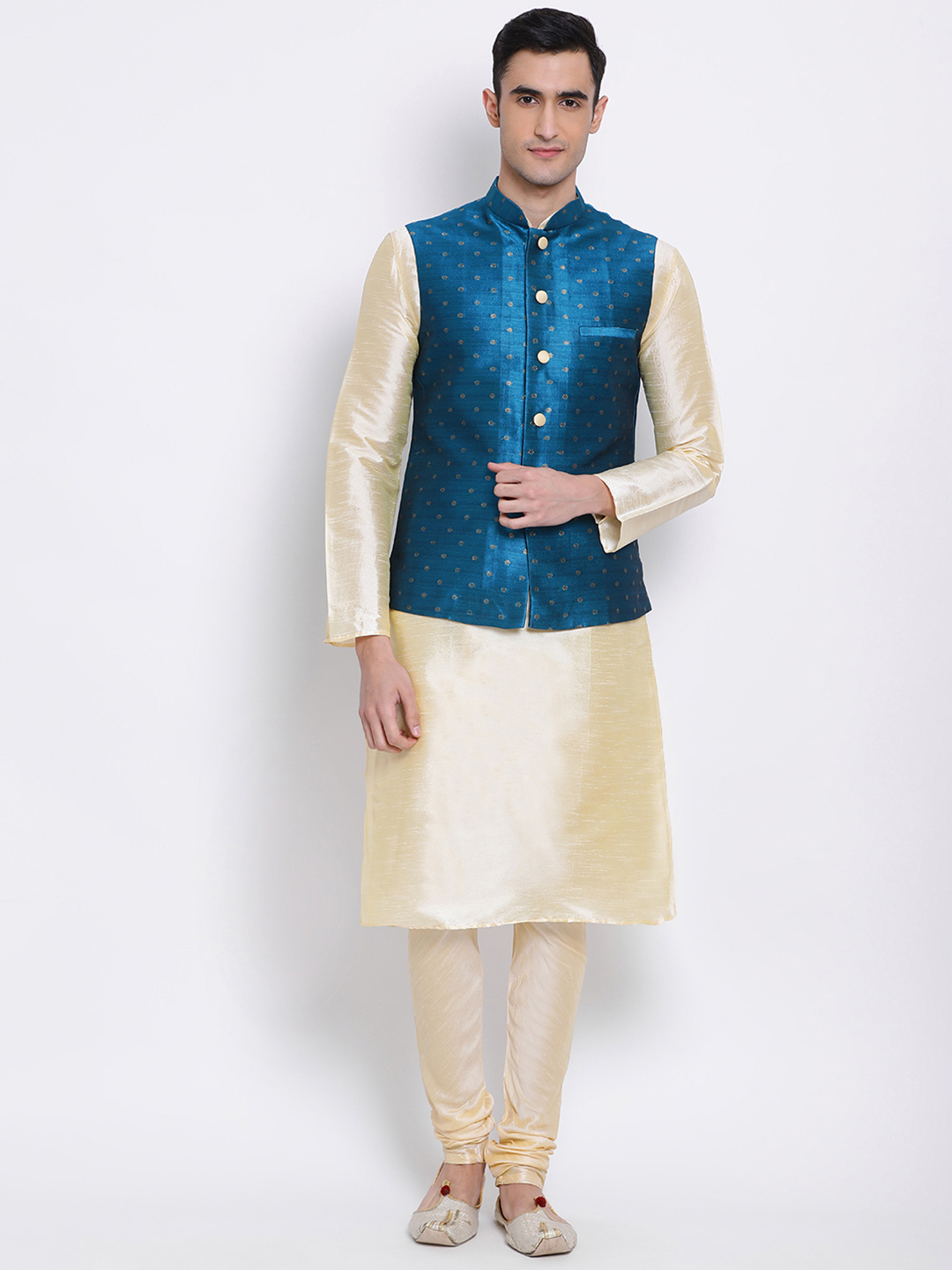 Bollywood Trends - $119.99 INDIAN DESIGNER KURTA PAJAMA JACKET SET BT ...