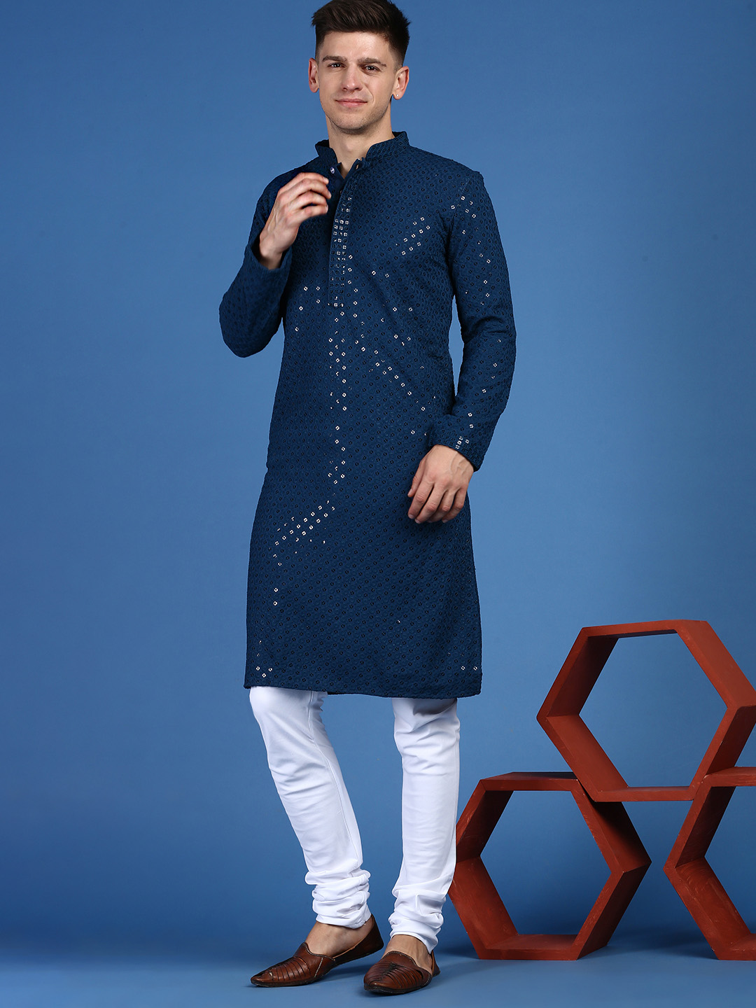 Bollywood Trends - $119.99 DESIGNER INDIAN KURTA PAJAMA BT-MKP-630601-M ...