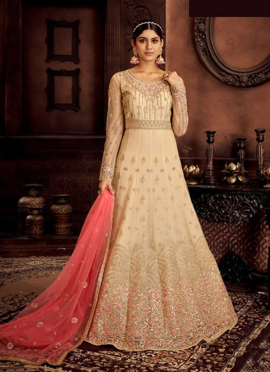 Bollywood Trends 159.99 DESIGNER INDO WESTERN GOWN BT IW R