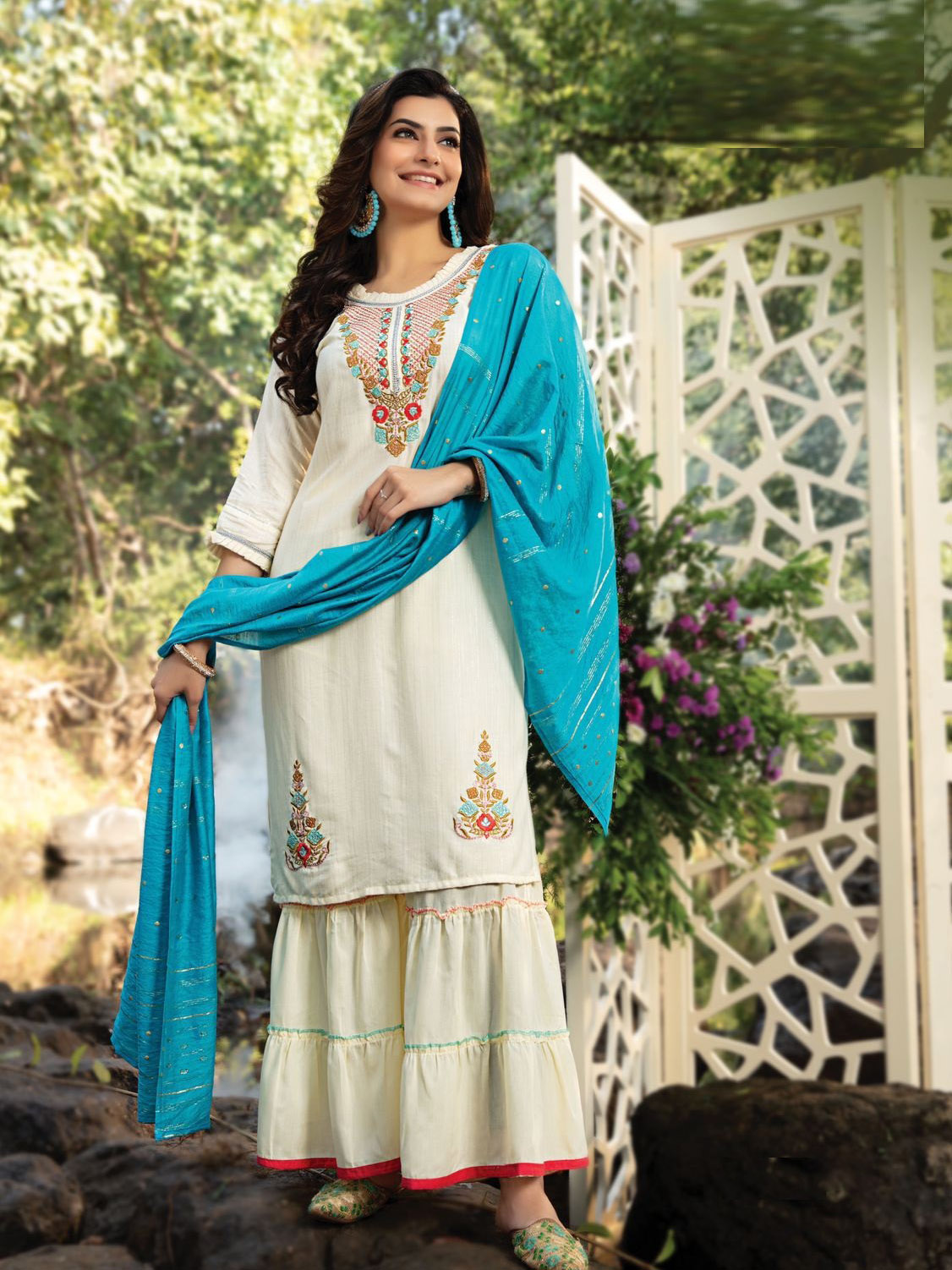 salwar suit plazo