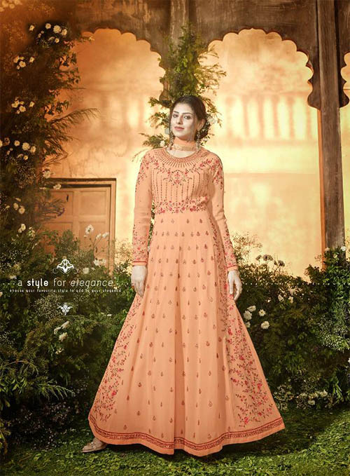 indo western gown