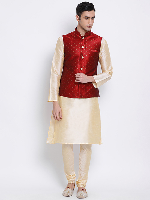 jacket kurta & pyjama set