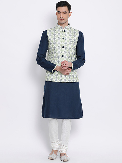 jacket kurta & pyjama set