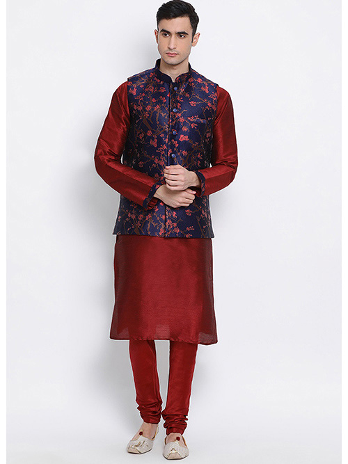 jacket kurta & pyjama set