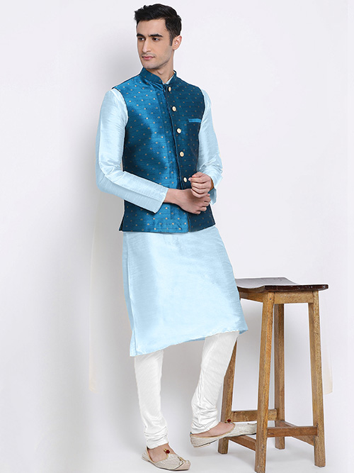 jacket kurta & pyjama set