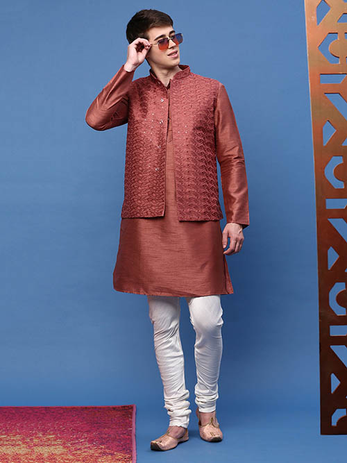 jacket kurta & pyjama set