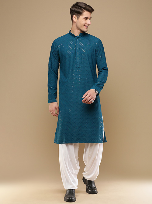 DESIGNER INDIAN KURTA PAJAMA BT-MKP-631405-2XL