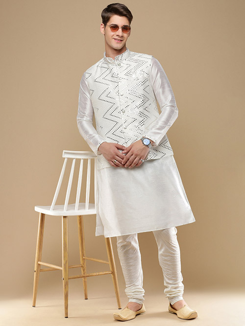 jacket kurta & pyjama set