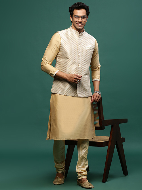 jacket kurta & pyjama set