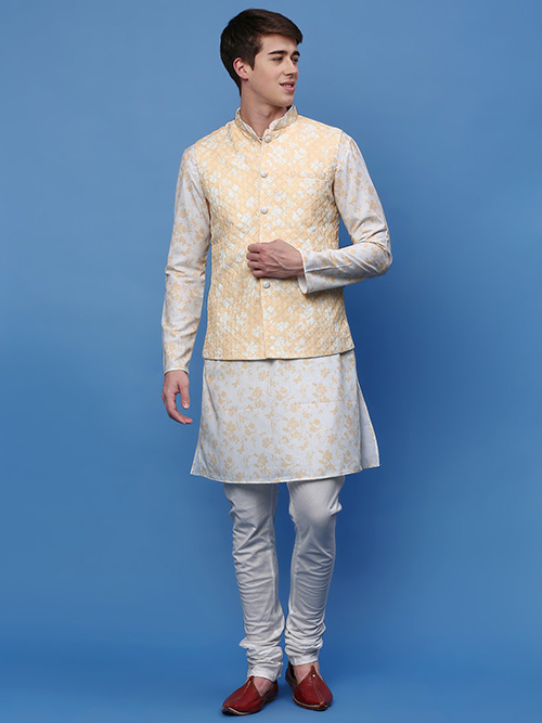 jacket kurta & pyjama set