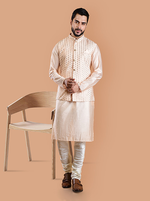 jacket kurta & pyjama set