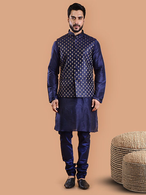 jacket kurta & pyjama set